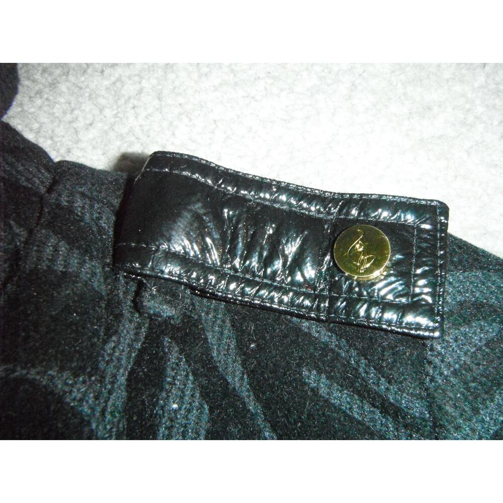 Ladies Black Vintage Baby Phat Designer Tiger Stripe Coat size MEDIUM - Picture 3 of 6